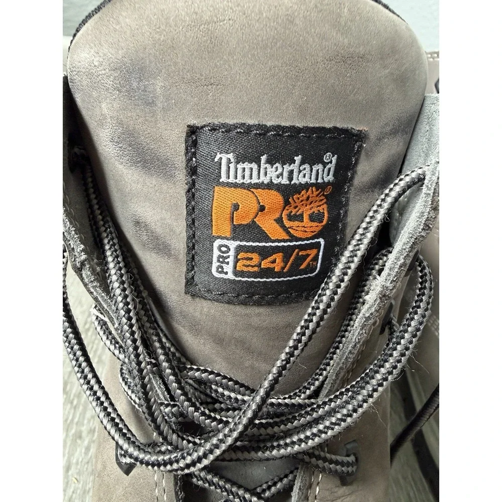 Timberland PRO 24/7 Waterproof Steel Toe Work Boots Men's US 13W Gray EH SR